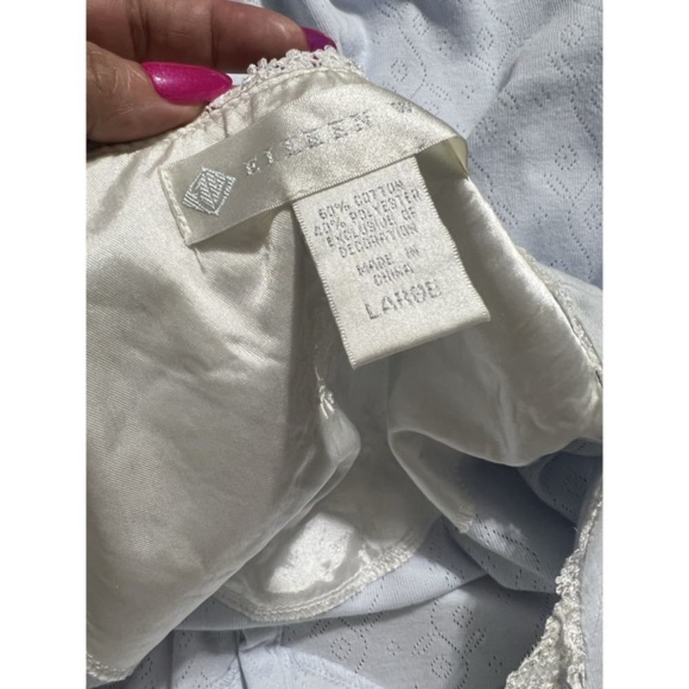 Eileen West Nightgown Size Large Cotton - Picture 13 of 13